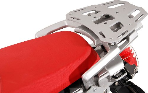 SW TRAX ADV Topcase-System Silbern. BMW R 1200 GS (04-12).
