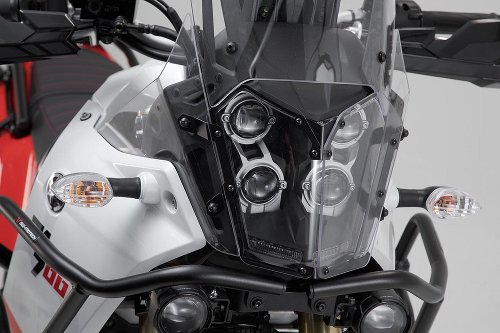 SW Headlight guard HBracket with PVC panel. Yamaha Ténéré