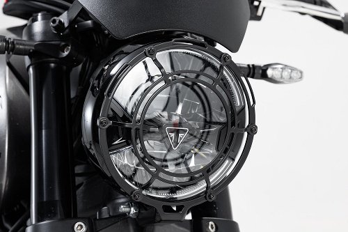 SW Headlight guard Black. Triumph Trident 660 (21-).