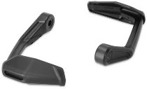 SW Lever guards with wind protection Black. Triumph Street