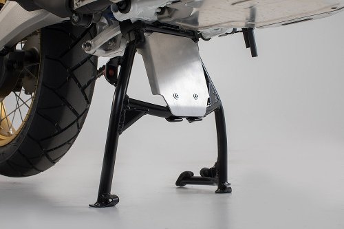 SW Engine guard extension for centerstand Silver. Honda