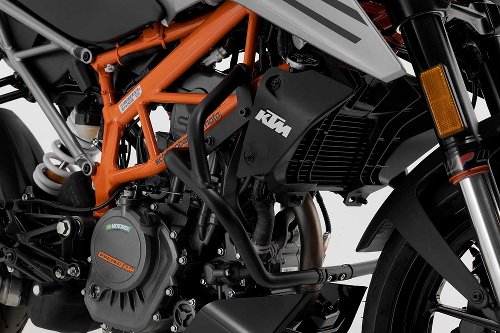 SW Crash bar Black. KTM Duke 125 (21-) / 200 (17-).