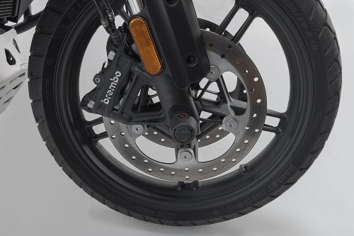 SW Sturzpad-Kit für Vorderachse Schwarz. Harley-Davidson Pan