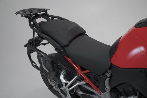 SW Motech Soporte lateral PRO modelo USA, Negro - Ducati