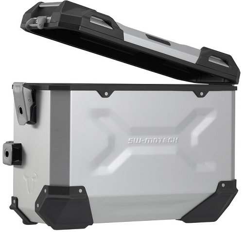 SW TRAX ADV aluminum case system US model Silver. 37/37 l.