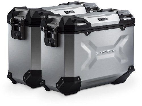 SW TRAX ADV aluminum case system US model Silver. 37/37 l.