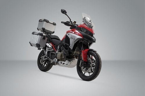 SW Motech Adventure-Set Gepäck US-Modell, Silber - Ducati