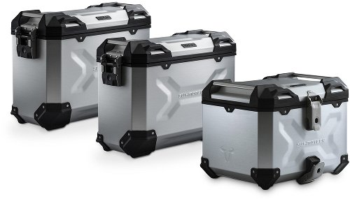 SW Motech Adventure-Set Gepäck US-Modell, Silber - Ducati