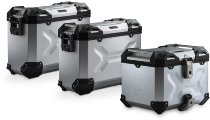 SW Motech Adventure set luggage US-model, Silver - Ducati