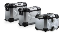 SW Motech Adventure set luggage, Silver - Ducati DesertX