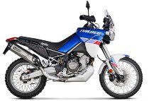 SW Akrapovic Slip On exhaust system Silver Aprilia Tuareg