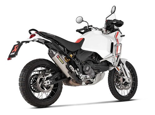SW Motech Akrapovic Slip On Abgassystem, Silber - Ducati