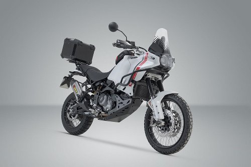 SW Motech TRAX ADV top case system, Black - Ducati DesertX