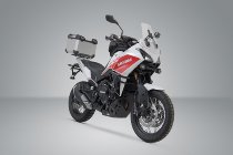 SW TRAX ADV top case system Silver. Moto Morini X-Cape 650