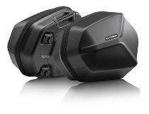 SW Motech AERO ABS side case system 2x25 Liter, Black -