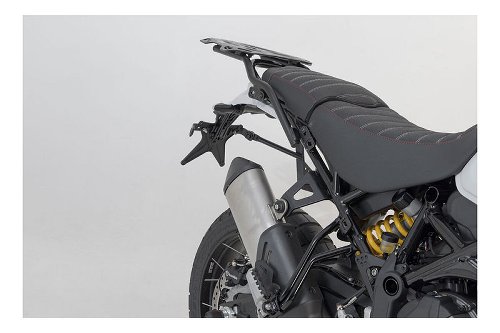 SW Motech PRO side carrier, Black - Ducati DesertX (2022->)