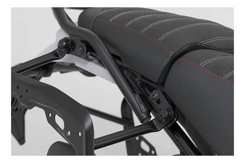 SW Motech PRO side carrier, Black - Ducati DesertX (2022->)