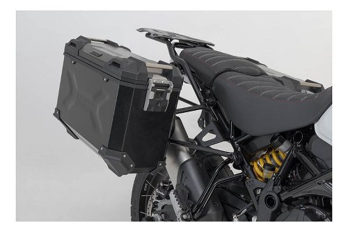 SW Motech PRO side carrier, Black - Ducati DesertX (2022->)