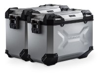 SW Motech TRAX ADV aluminium case system 45/37 Liter, Silver