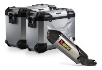 SW Motech TRAX ADV aluminum case system 45/37 Liter +