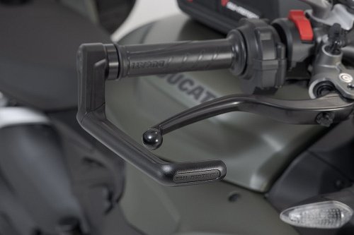 SW Motech Lever guards, Black - Ducati Streetfighter V2