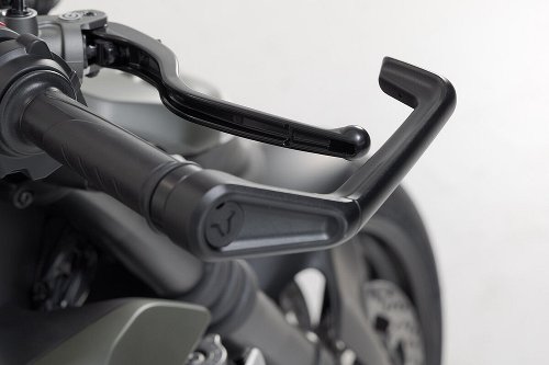 SW Motech Lever guards, Black - Ducati Streetfighter V2