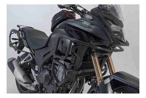 SW Upper crash bar Black. Honda CB500X (18-).