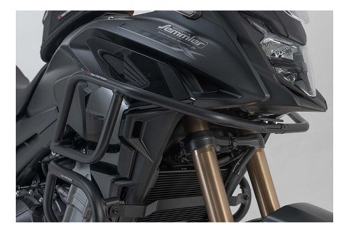 SW Upper crash bar Black. Honda CB500X (18-).