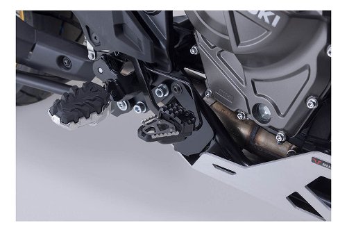SW Motech foot brake lever extension black. Suzuki V-Strom
