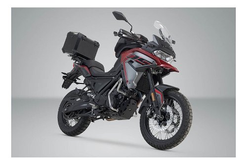 SW Motech TRAX ADV top case system black. Voge 650 DS/X .