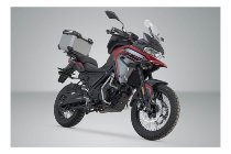 SW Motech TRAX ADV sistema bauletto argento. Voge 650 DS/X .