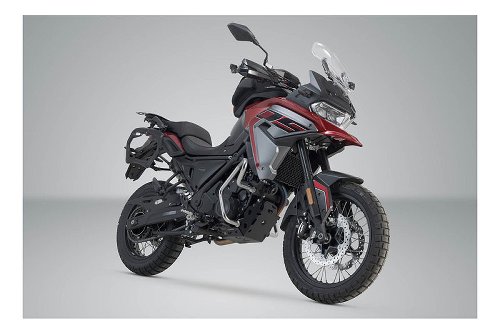 Portapacchi laterale SW Motech PRO nero. Voge 650 DS/X .