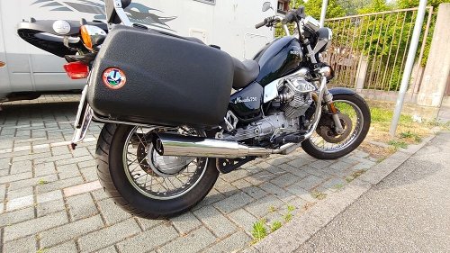 Mistral Silenz. inox brun. EG - Moto Guzzi 350, 750 Nevada