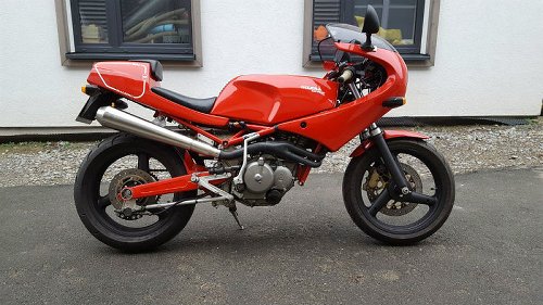 Mistral Auspuff, konisch, VA, matt, mit EG-ABE - Gilera 500