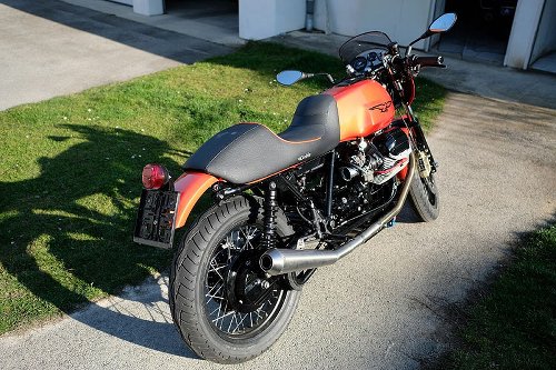 Mistral jeu d`échapp VA coniques, homologués - Moto Guzzi Le