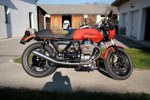 Mistral kit silenciador VA cónico EG-ABE - Moto Guzzi Le