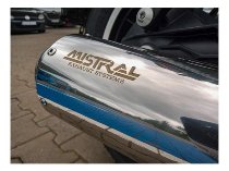 Mistral Auspuff-Satz, VA, poliert, konisch mit EG-ABE - Moto