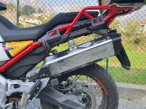 Mistral Auspuff, Exagon, VA, poliert, Euro4 - Moto Guzzi V85