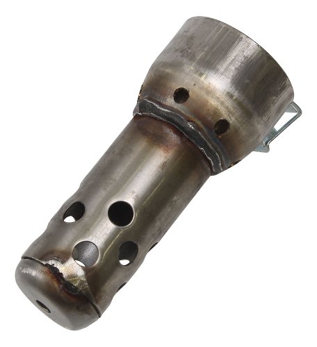 Mistral Db eater, stainless-steel, for round silencer - Moto