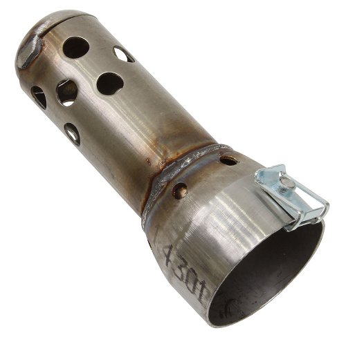 Mistral Db eater, stainless-steel, for round silencer - Moto