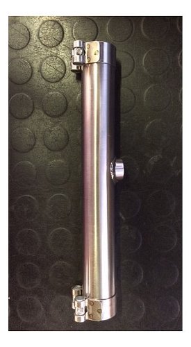 Mistral interference tube, stainless steel, polished, Lambda