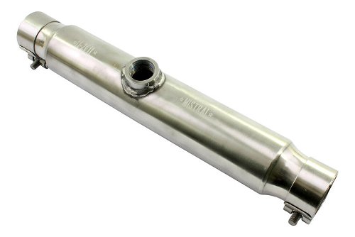 Mistral interference tube, stainless steel, polished, Lambda