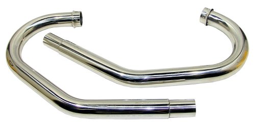 Mistral manifold set, VA, polished - Moto Guzzi California