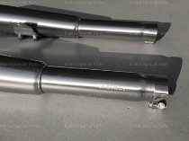 Mistral Silencer kit, conical, short, mat, with homologation