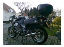 Mistral Auspuff, rund, VA, poliert, mit EG-ABE - Moto Guzzi