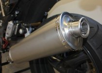 Mistral Silencer, oval, low, titanium, with homologation -