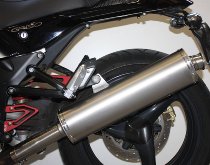 Mistral Silencer, oval, low, titanium, with homologation -
