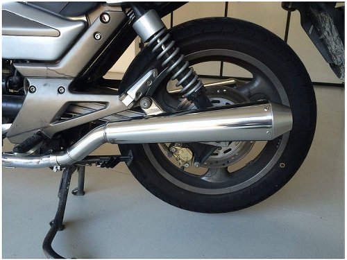 Mistral exhaust kit, conical, stainless steel, polished,