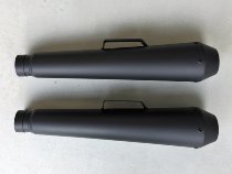 Mistral Silencer kit, conical, stainless-steel, mat black,