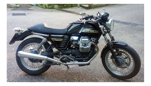 Mistral silencieux VA conique EG-ABE - Moto Guzzi V7 I+II